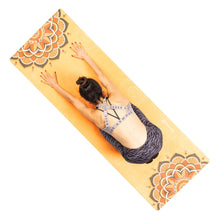 Cargar imagen en el visor de la galería, Mat de Yoga Orange Flow 3,5MM Pullso Fitness