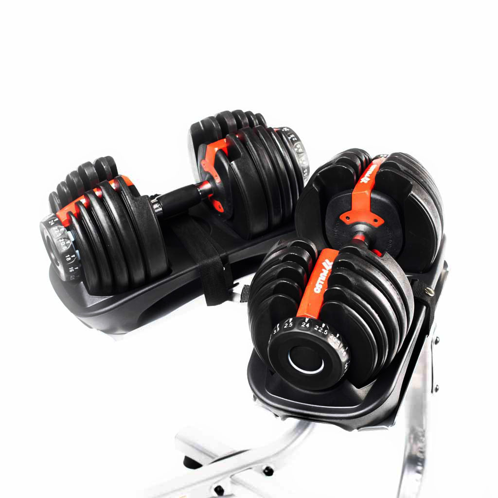 Mancuernas Ajustables 24Kg Pullso Fitness (Par)