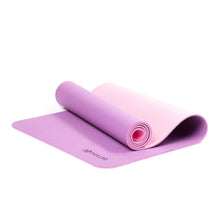 Cargar imagen en el visor de la galería, Mat de Yoga TPE 6MM Rosa/Morado Pullso Fitness
