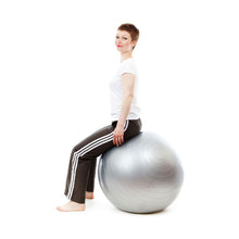 Cargar imagen en el visor de la galería, Fitball 55cm Gris Balon de Pilates Pullso Fitness
