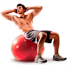 Cargar imagen en el visor de la galería, Fitball 65cm Rojo Balón de Pilates Pullso Fitness
